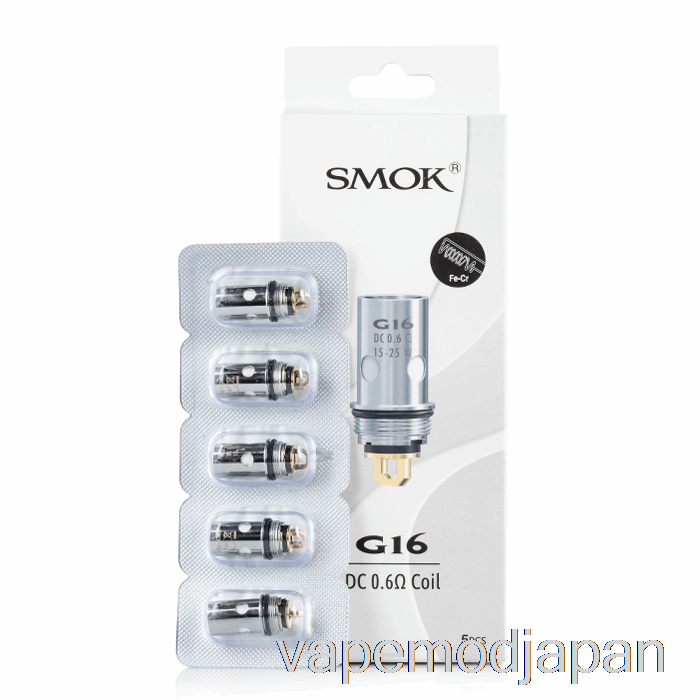 Vape Japan Smok G16 交換用コイル 0.6ohm Dc コイル